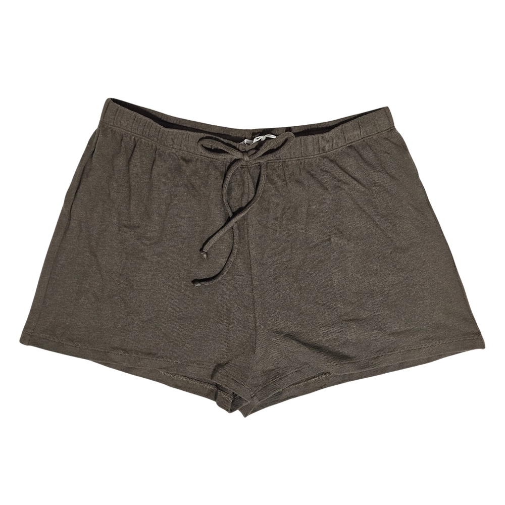 Reformation Olina Knit Shorts Poppyseed Women Large Loungewear NWT